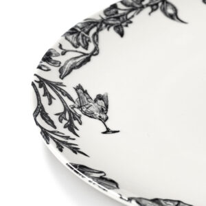 Starter plate enchanted garden white - black Unity - Image 4