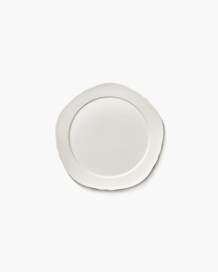Breakfast plate L white Silhouette