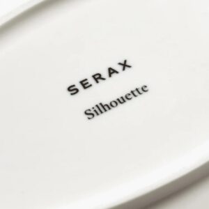 Plate oval L white Silhouette - Image 4