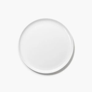 Dinner plate low white Base
