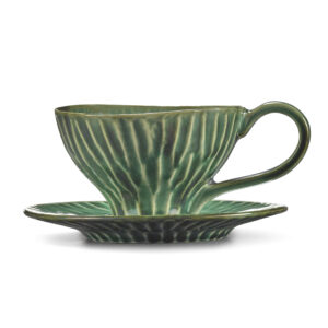 Cappuccino cup green Verde Lanza - Image 3