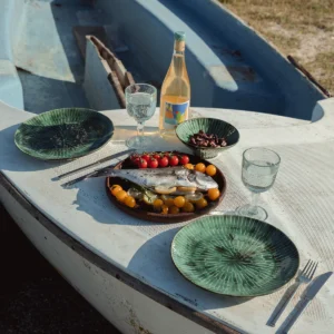 Dinner plate green Verde Lanza - Image 4