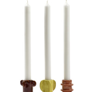 Candle holder 02 – ass/3 glazed Molly - Image 4